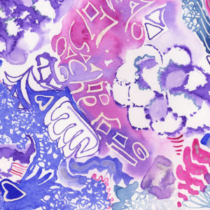 HORTENSIA-MAUVES etole myrisia création foulard myriam fischer