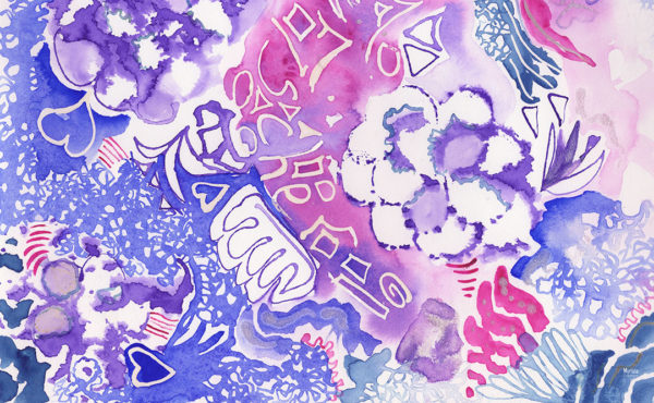 HORTENSIA-MAUVES etole myrisia création foulard myriam fischer